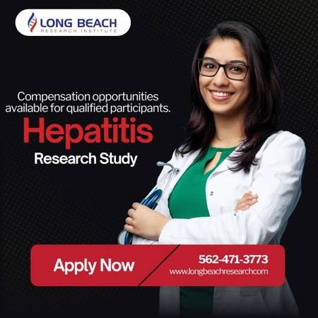 Earn up to $3,300 by Joining our Hepatitis Study in Long Beach