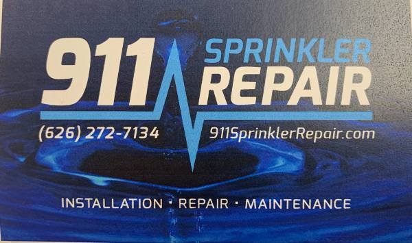 911 Sprinkler Repair / Irrigation Technician (San Gabriel Valley Region)