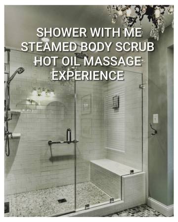 Shower With Me Body Scrub, Hot Oil Massage Experience, Wax, Trim, Shave (DTLA Arts District)