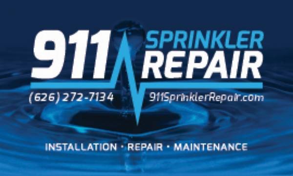 911 Sprinkler Repair / Irrigation Technician (Monrovia, Pasadena, Burbank, Glendora, La Canada Flintridge)
